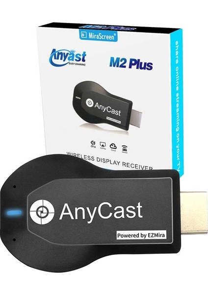 M2 Plus Kablosuz HDMI Görüntü + Ses Aktarıcı (4434)
