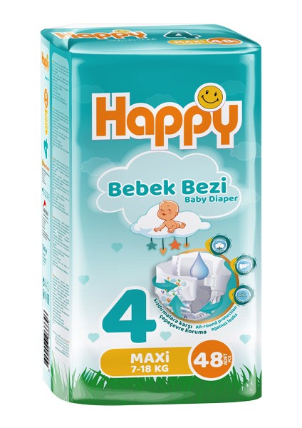 Bebek Bezi Maxi 4 No 48 Li