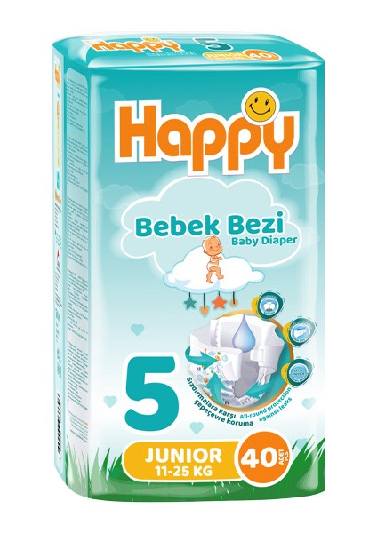 Bebek Bezi Junior 5 No 40 Lı