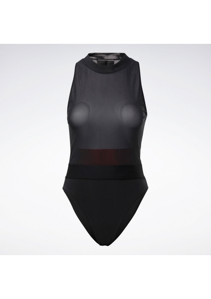 Rbk Cardı Bodysuıt Siyah Kadın Bodysuit