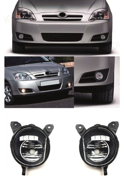 Ns Toyota Corolla (Hb) Yuvarlak Sis Lamba Sağ Sol Set 2005-2006