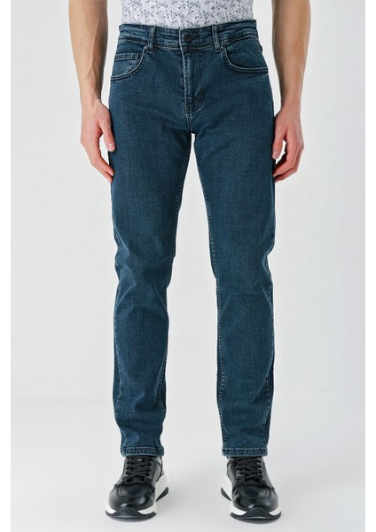 Koyu Haki Gabardin 5 Cepli Slim Fit Dar Kesim Casual Denim Jean Kot Pantolon 1023240150 fiyatları