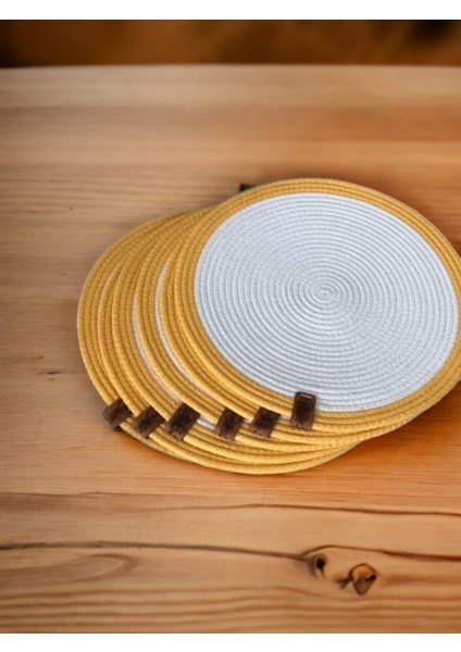 Amerikan Servis Supla Takımı Tabak Altlığı Sofra Mutfak Sunum Hediye Salon Tasarım Handmade Elyapımı fiyatları