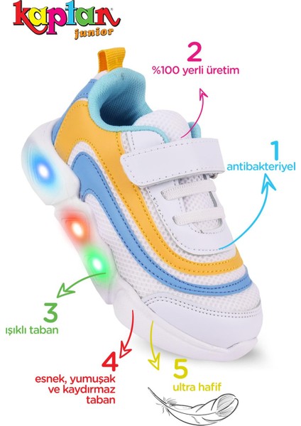 Erkek Çocuk Işıklı Spor Ayakkabı Pccme 500