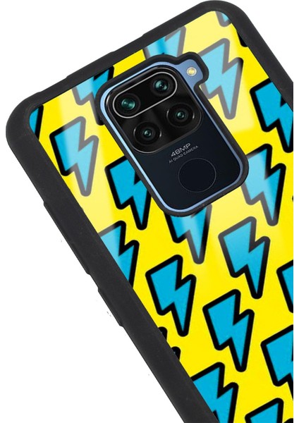 Xiaomi Redmi Note 9 Yellow Flash Tasarımlı Glossy Telefon Kılıfı modelleri