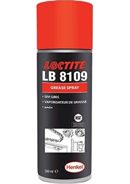 Loctıte Lb 8109 Sıvı Gres Sprey 500 Ml. (3 Ad)