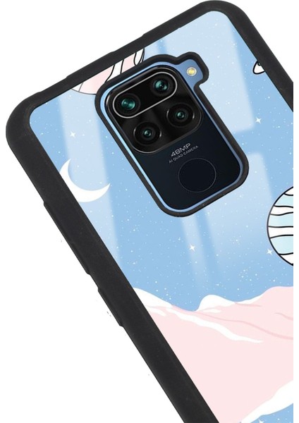 Xiaomi Redmi Note 9 Pastel Mount Tasarımlı Glossy Telefon Kılıfı