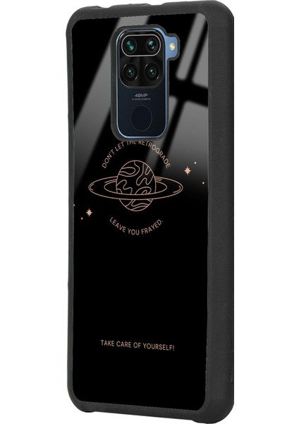 Xiaomi Redmi Note 9 Retrograde Tasarımlı Glossy Telefon Kılıfı