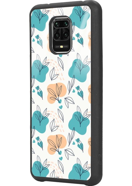 Xiaomi Redmi Note 9 Pro Minik Yapraklar Tasarımlı Glossy Telefon Kılıfı