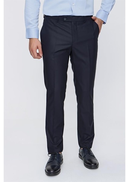 Lacivert Yandan Cepli Basic Slim Fit Pantolon 1003220013 fiyatları