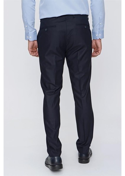 Lacivert Yandan Cepli Basic Slim Fit Pantolon 1003220013 indirimleri