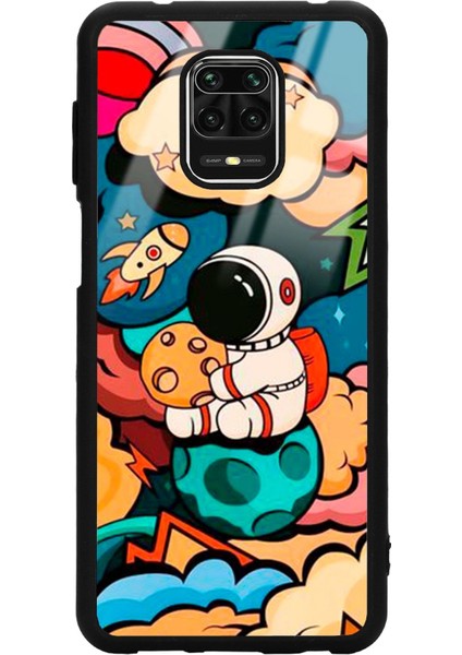 Xiaomi Redmi Note 9 Pro - 9s Baby Astronaut Tasarımlı Glossy Telefon Kılıfı