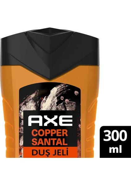 Premium Collection Duş Jeli Copper Santal 3 In 1 Vücut Saç Yüz 300 ml