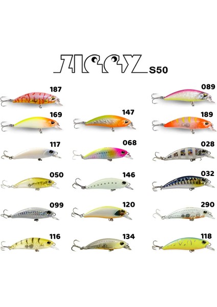 Ziggy 50MM 3.6gr Lrf Maket Balık fiyatları