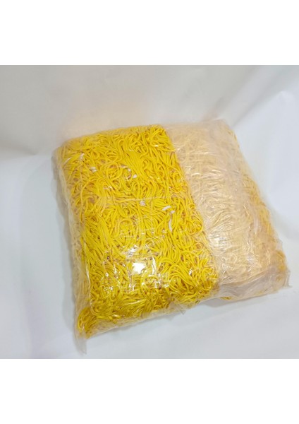 Futbol Kale Filesi 2,5 mm Kord Ipi Sarı 7,32*2,44*2,0 M