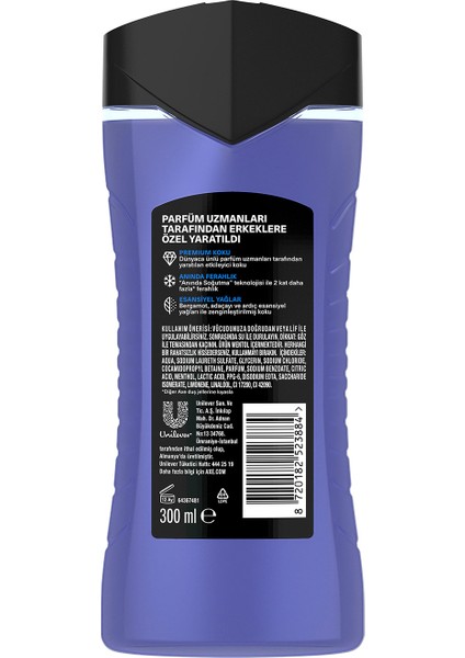 Premium Collection Duş Jeli Blue Lavender 3 In 1 Vücut Saç Yüz 300 ml