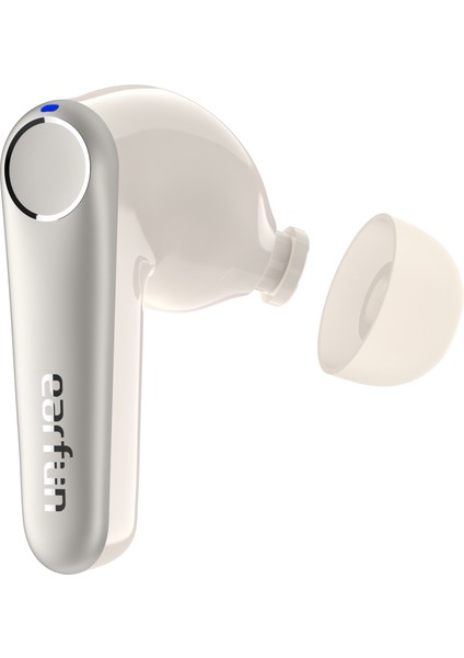 EarFun Air Pro 3 TW500W Beyaz 6 Mikrofonlu ENC + Hybrid ANC IPX5 Suya Dayanıklı, Bluetooth Gerçek Kablosuz Kulaklık