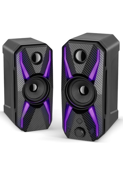 Rms-X5 2.0 Siyah Multimedia Gaming USB Speaker