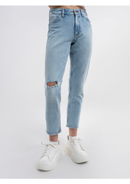 Mom Slim Fit Kadın Pantolon fiyatları