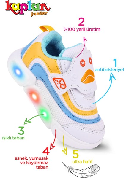 Işıklı Erkek Çocuk Spor Ayakkabı Bebek Bccme 500