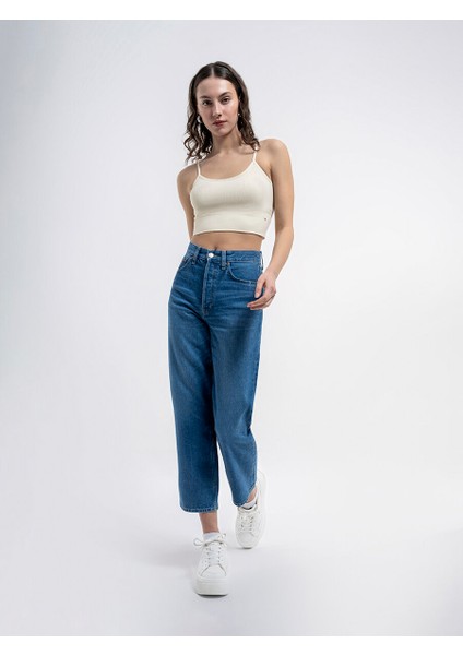 Straight Regular Fit Kadın Pantolon