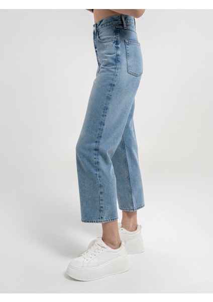 Straight Regular Fit Kadın Pantolon