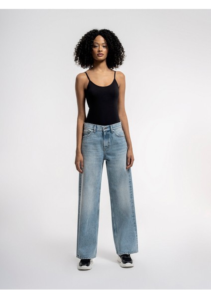 Wide Leg Regular Fit Kadın Pantolon