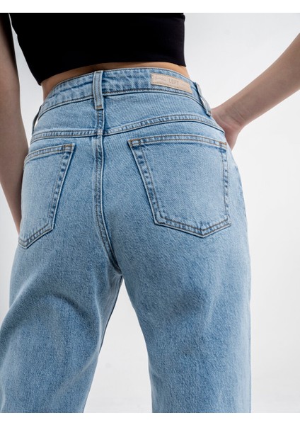 Mom Slim Fit Kadın Pantolon indirimleri