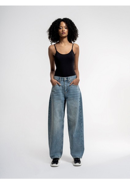 Baggy Baggy Fit Kadın Pantolon