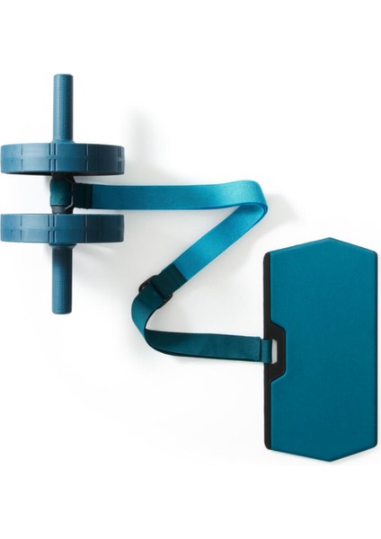 Tekno Trust TeknoTrust Mavi Corength Karın Kası Aleti (Ab Wheel Evolutive) Fizyoterapi Aletleri