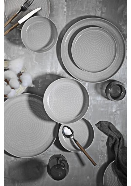 Kutahya Porselen 24 Prc Ymt CMOD24Y2A883444 Pearl Caprı Mod DG-465/BEJ