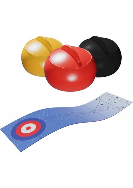 Mini Curling Ekransız Vakit Geçirme Aktivitesi