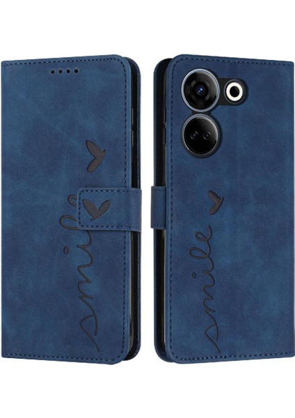 Tecno Camon 20/camon 20 Pro 4g Tam Koruma Pu Deri Telefon Kılıfı (Yurt Dışından)