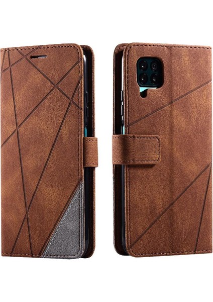 Huawei P40 Lite Pu Deri Telefon Kılıfı (Yurt Dışından)