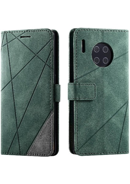 Huawei Mate 30 Pro Manyetik Pu Telefon Kılıfı (Yurt Dışından)
