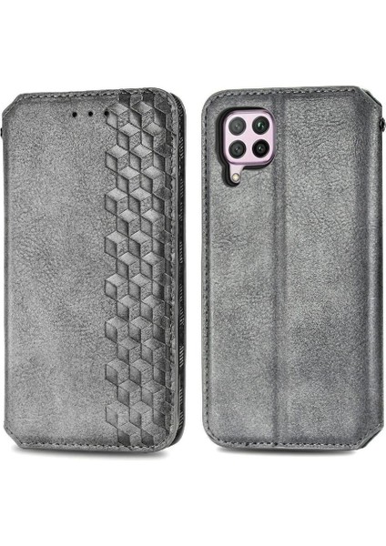 Huawei P40 Lite Deri Telefon Kılıfı (Yurt Dışından)