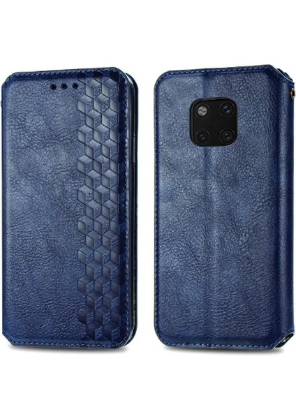 Huawei Mate 20 Pro Deri Telefon Kılıfı (Yurt Dışından)