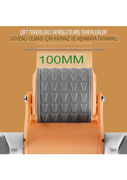Tekno Trust TeknoTrust Gri Sayaçlı Egzersiz Fitness Tekerleği Ab Wheel Karın Kası Kondisyon Spor Aleti Egzersiz Tekerleği fiyatları