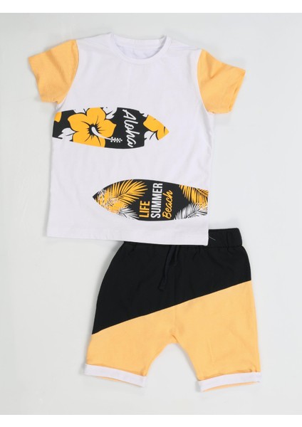 Surfer Baggy Erkek Çocuk Şort Takım