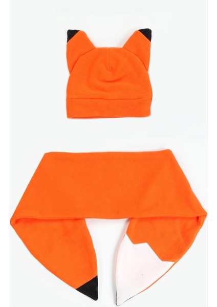 Fox Unisex Şapka+Kaşkol Takım