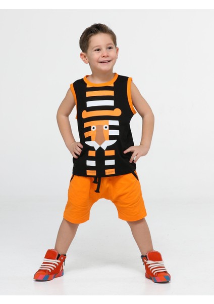 Tiger Çizgili Harem Şort Takım fiyatları