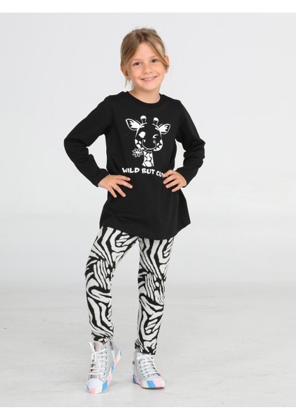 Wild&cute Kız Çocuk Tunik Takım fiyatları