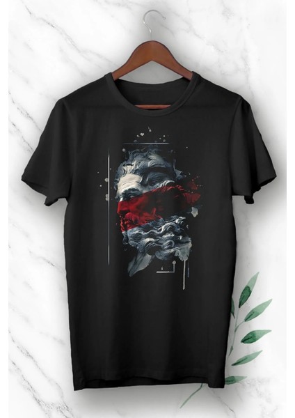 Unısex Zeus Baskılı T-Shirt