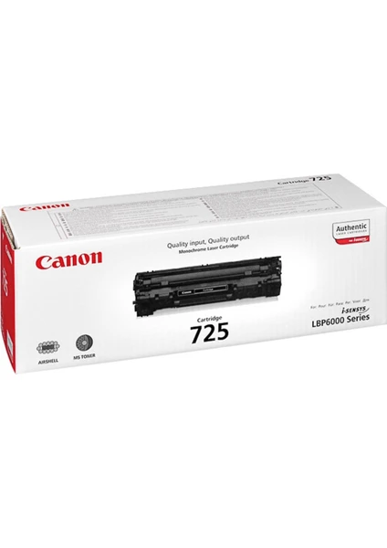 CRG-737 Siyah Toner