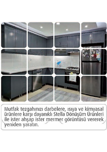 Stella Mutfak Dolabı Boyama Seti (14-18 Kapak) modelleri