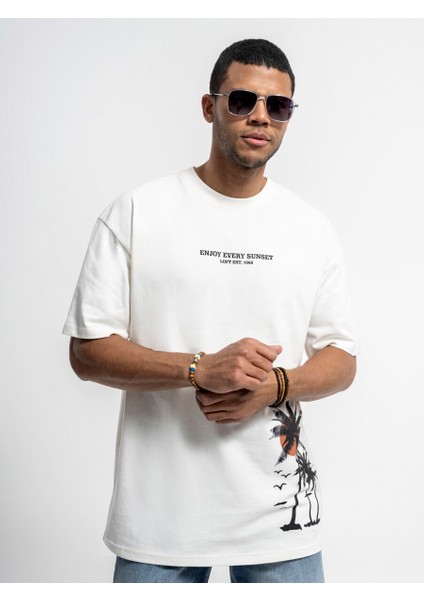 Oversize Fit Erkek Tshirt K.kol