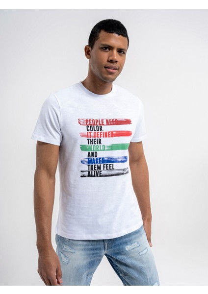 Regular Fit Erkek Tshirt K.kol
