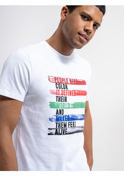Regular Fit Erkek Tshirt K.kol
