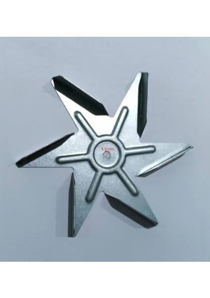 Fırın Sirkülasyon Pervanesi Paslanmaz 304