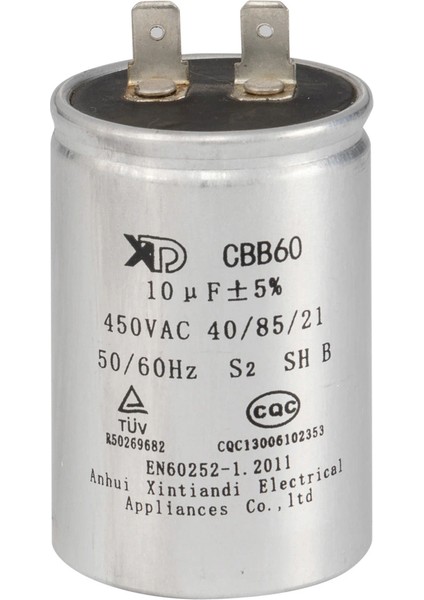 TECHHSUN Techsun Klima 450V. 10µf Kondansatör Alüminyum